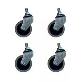 Furç Vidalı Bilyalı Teker - 20x50 - Gri HKS178 - 4 Adet TG-1395 346688