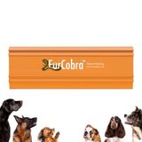 FURCOBRA Pro Pet Tüy Çıkarıcı 11,0 cm - Kolay Kavrama Evcil Hayvan Tüyü Kazıyıcı, Evcil Hayvan Tüy Alma Aleti, Kedi Tüyü Çıkarıcı, Kanepe, Ev Yüzeyleri için Köpek Tüyü Çıkarıcı, Hafif ve Kompakt Kürk