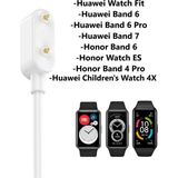 Furenfa Huawei Band 6/6 Pro Uyumlu Yüksek Kalite Şarj Kablosu (Beyaz)