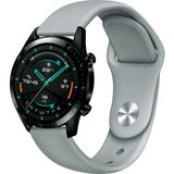 Furenfa Huawei Watch Gt3 Pro (46mm) | Gt 2 Pro Uyumlu (22mm) Silikon Kordon - Gri