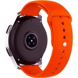 Furenfa Huawei Watch Gt3 Pro (46mm) | Gt 2 Pro Uyumlu (22mm) Silikon Kordon - Turuncu
