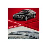 Furens Audi A6 Uyumlu Bagaj Üstü Slim Yarasa Spoiler Piano Black Parlak Siyah
