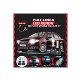 Furens Fiat Linea 2007-2017 Kısa Far Uyumlu Şimşek Etkili LED Xenon Pro Series H7