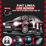 Furens Fiat Linea 2007-2017 Kısa Far Uyumlu Şimşek Etkili LED Xenon Pro Series H7