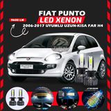 Furens Fiat Punto 2006-2017 Uzun - Kısa Far Uyumlu Şimşek Etkili Led Xenon Pro Series H4 - Beyaz