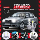 Furens Fiat Siena 1999-2002 Kısa Far Uyumlu Şimşek Etkili Led Xenon Performance Series H7 - Beyaz