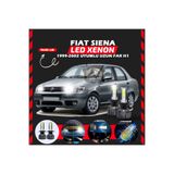 Furens Fiat Siena 1999-2002 Uzun Far Uyumlu Şimşek Etkili Led Xenon Pro Series H1
