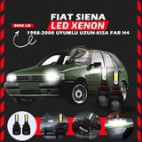 Furens Fiat Tipo Uzun - Kısa Faruyumlu Şimşek Etkili Led Xenon Light Series H4 - 1 - Beyaz