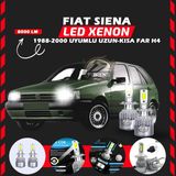 Furens Fiat Tipo Uzun - Kısa Faruyumlu Şimşek Etkili Led Xenon Performance Series H4 - 1 - Beyaz