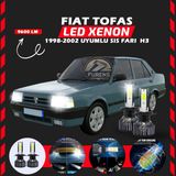 Furens Fiat Tofaş Sis Farı Uyumlu Şimşek Etkili LED Xenon Pro Series H3 - Beyaz - 1