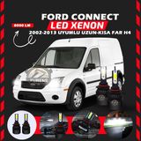 Furens Ford Connect 2002-2013 Uzun - Kısa Far Uyumlu Şimşek Etkili Led Xenon Light Series H4 - Beyaz