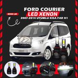 Furens Ford Courier 2007-2014 Kısa Far Uyumlu Şimşek Etkili Led Xenon Light Series H1 - Beyaz