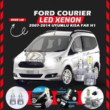 Furens Ford Courier 2007-2014 Kısa Far Uyumlu Şimşek Etkili Led Xenon Performance Series H1 - Beyaz