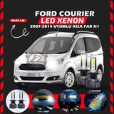 Furens Ford Courier 2007-2014 Kısa Far Uyumlu Şimşek Etkili Led Xenon Pro Series H1 - Beyaz