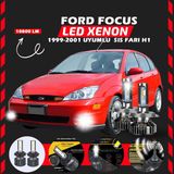 Furens Ford Focus 1 1999-2001 Sis Farı Uyumlu Şimşek Etkili Led Xenon Premium Series H1 - Beyaz