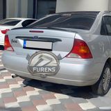 Furens Ford Focus 1 1999-2005 Piano Black Yarasa Tip Üniversal Spoiler Elastik Bagaj Üstü Çıta