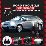 Furens Ford Focus 2.5 2008-2011 Kısa Far Uyumlu Şimşek Etkili Led Xenon Light Series H7 - Beyaz