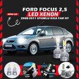 Furens Ford Focus 2.5 2008-2011 Kısa Far Uyumlu Şimşek Etkili Led Xenon Performance Series H7 - Beyaz
