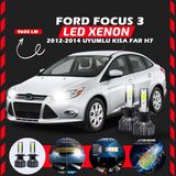 Furens Ford Focus 3 2012-2014 Kısa Far Uyumlu Şimşek Etkili Led Xenon Pro Series H7 - Beyaz