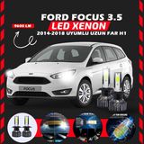 Furens Ford Focus 3.5 2014-2018 Uzun Far Uyumlu Şimşek Etkili Led Xenon Pro Series H1 - Beyaz