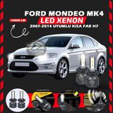Furens Ford Mondeo Mk4 2007-2014 Kısa Far Uyumlu Şimşek Etkili Led Xenon Premium Series H7 - Beyaz