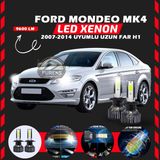 Furens Ford Mondeo Mk4 2007-2014 Uzun Far Uyumlu Şimşek Etkili Led Xenon Pro Series H1 - Beyaz