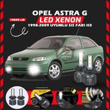 Furens Opel Astra G 1998-2009 Sis Farı Uyumlu Şimşek Etkili LED Xenon Premium Series H3 - Beyaz