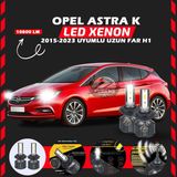 Furens Opel Astra K 2015-2023 Uzun Far Uyumlu Şimşek Etkili LED Xenon Premium Series H1 - Beyaz