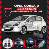 Furens Opel Corsa D 2006-2014 Sis Farı Uyumlu Şimşek Etkili LED Xenon Pro Series H9005 - Beyaz