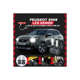 Furens Peugeot 3008 2016-2019 Kısa Far Uyumlu Şimşek Etkili LED Xenon Premium Series H7