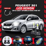 Furens Peugeot 301 2012-2021 Kısa Far Uyumlu Şimşek Etkili LED Xenon Pro Series H7 - Beyaz