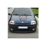 Furens Renault Clio 2 Symbol Hb Sedan 1998-2008 Uyumlu H lip Esnek Ön Lip 2 Parça Karlık Ön Ek Tampon Altı