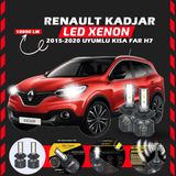 Furens Renault Kadjar 2015-2020 Kısa Far Uyumlu Şimşek Etkili LED Xenon Premium Series H7 - Beyaz