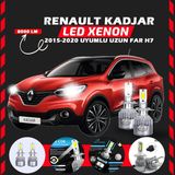 Furens Renault Kadjar 2015-2020 Uzun Far Uyumlu Şimşek Etkili LED Xenon Performance Series H7 - Beyaz