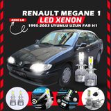 Furens Renault Megane 1 1995-2003 Uzun Far Uyumlu Şimşek Etkili LED Xenon Performance Series H1 - Beyaz