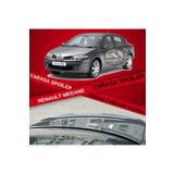 Furens Renault Megane 2 Sedan Uyumlu Bagaj Üstü Yarasa Spoiler Bagaj Çıtası Piano Black