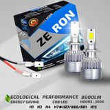 Furens Zeron Performance Series H881 LED Xenon Şimşek Etkili LED Xenon LED Ampul - Beyaz