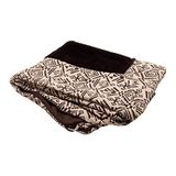 Furhaven Yedek Köpek Yatak Örtüsü Peluş & Güneybatı Kilim Dekor Kanepe Tarzı, Makinede Yıkanabilir - Çöl Kahverengi, Jumbo Plus (XX-Large)