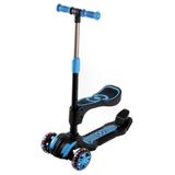Furkan Scooter Oturakli Cool Wheels Led Tekerli Mavi