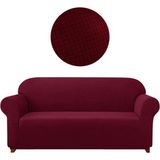 Furkan Ticaret Bambu Likrali Koltuk Örtüsü_3 Kişilik Kanepe, Çekyat Örtüsü_ Lastikli Esnek Yikanabilir Kılıf_1 Adet - Antrasit - 180 x 230 cm