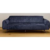 Furkan Ticaret Streç Lastikli Kadife 1 Adet 3 Kişilik Koltuk Örtüsü Kanepe Kılıfı|çekyat Örtüsü Koltuk Kılıfı - 180 x 230 cm - Antrasit - Füme