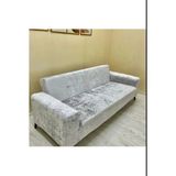 Furkan Ticaret Streç Lastikli Kadife 1 Adet 3 Kişilik Koltuk Örtüsü Kanepe Kılıfı|çekyat Örtüsü Koltuk Kılıfı - 180 x 230 cm - Gri