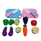 Furkan Toys 18 Parça Meyveler Ve Sebzeler Oyun Seti
