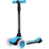 Furkan Toys Cool Wheels Cortıx LED Işıklı 3 Tekerlekli Katlanabilir Mavi Çocuk Scooter