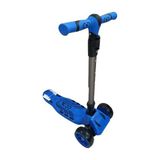 Furkan Toys Cool Wheels LED Işıklı Katlamalı 3 Tekerlekli Mavi Twist Çocuk Scooter