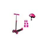 Furkan Toys Cool Wheels Twıst 3 Tekerlekli Scooter Kasklı Koruyucu Setli