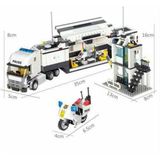 Furkan Toys F-Blocks Polis Arabası 511 Parça Parçalı Setler Oyuncak Seti