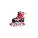 Furkan Toys F-sports 1. Seri 2+2 Ayarlanabilir Ön Tekerleği Işıklı Metal Alıştırma Pateni Çanta Hediyeli