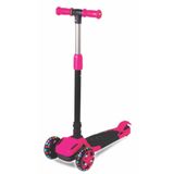 Furkan Toys Tulpar Katlanabilir Led Işıklı Silikon Tekerli Scooter
