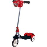 Furkan Toys Unisex Çocuk Kırmızı 3 Tekerlekli Frenli Scooter